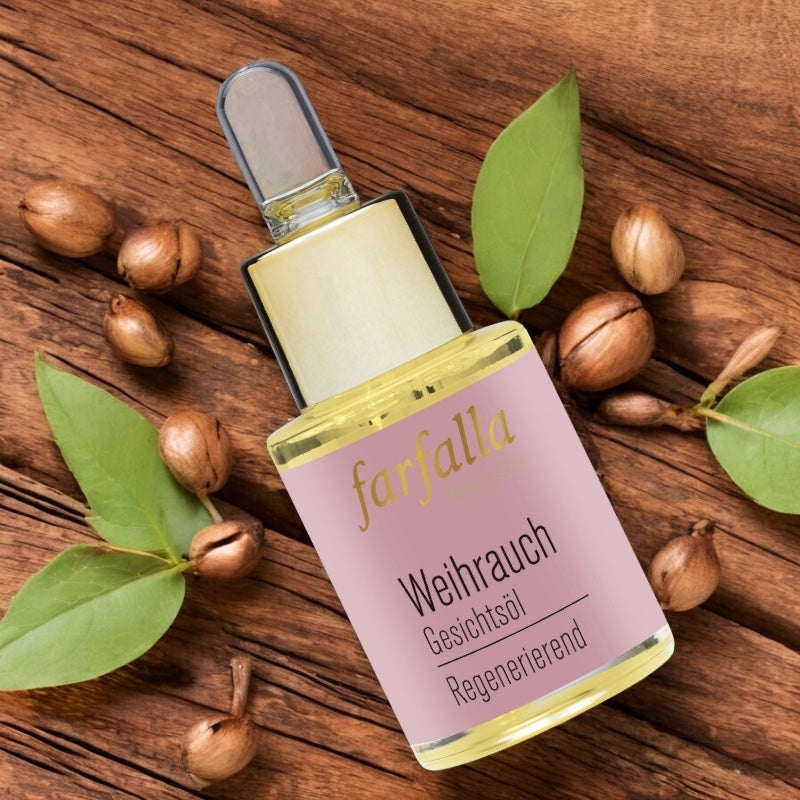 Regenerierendes Bio-Weihrauch-Gesichtsöl – 15 ml – Farfalla