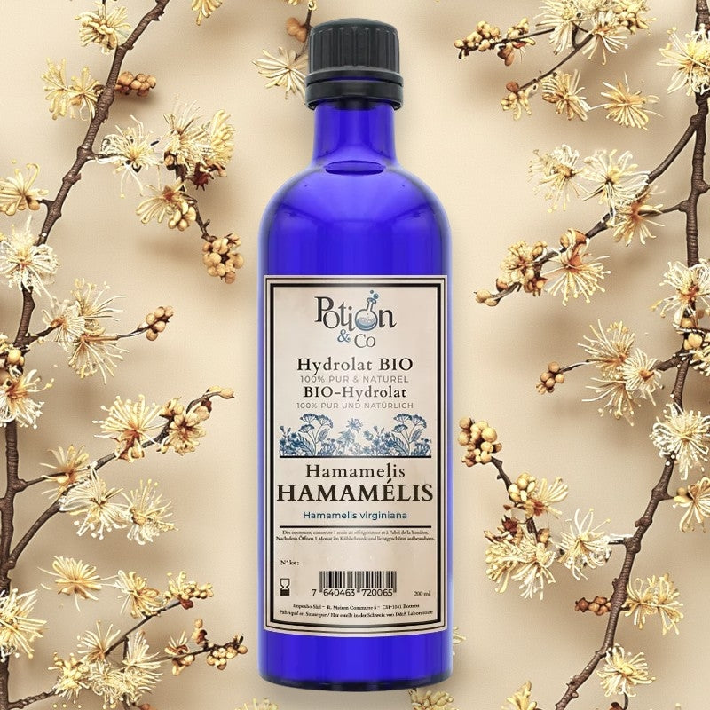 Hydrolat d'hamamélis BIO - 200ml - Potion & Co