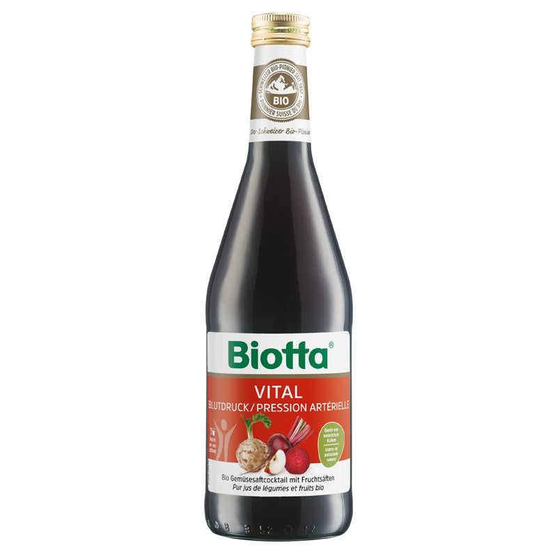 Bio-Gemüsesaft, Orangen- und Apfelsaft – 500 ml – Biotta