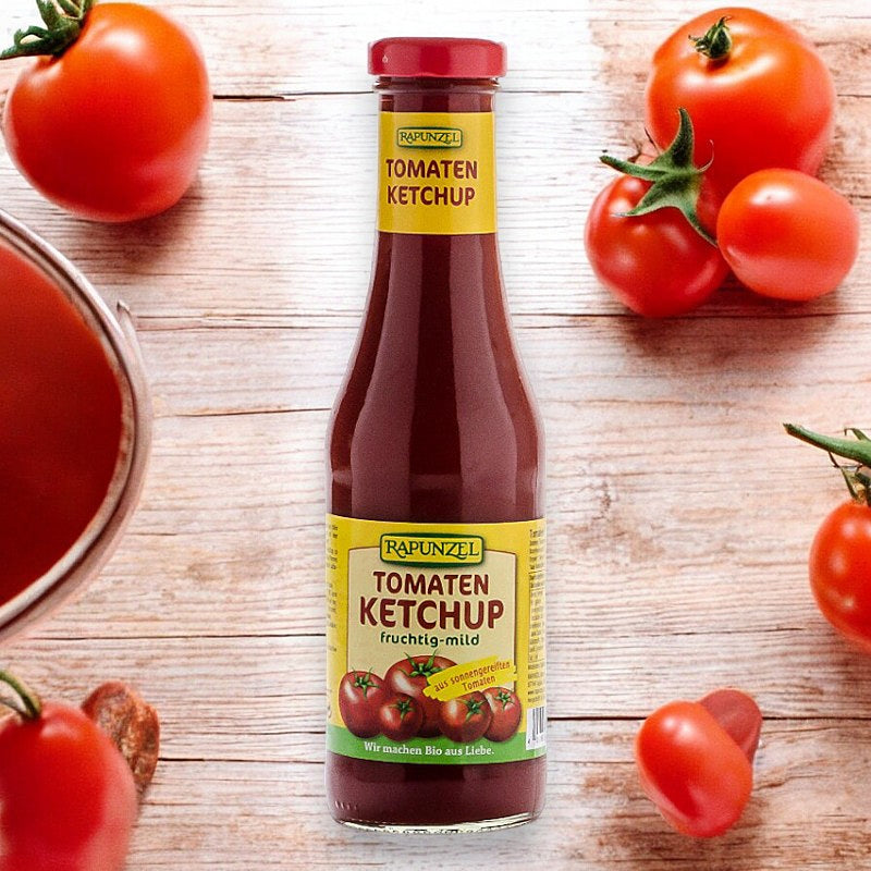Ketchup tomate doux & fruité BIO - 450ml - Rapunzel