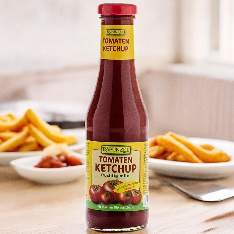 Bio-Tomatenketchup, mild &amp; fruchtig – 450 ml – Rapunzel