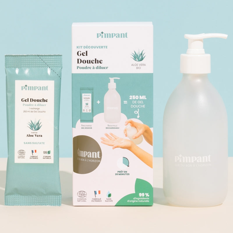 Aloe-Vera-Duschgel-Entdeckungsset – Pimpant