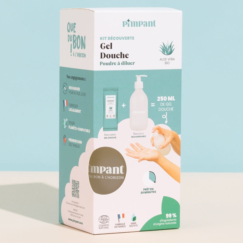 Aloe-Vera-Duschgel-Entdeckungsset – Pimpant