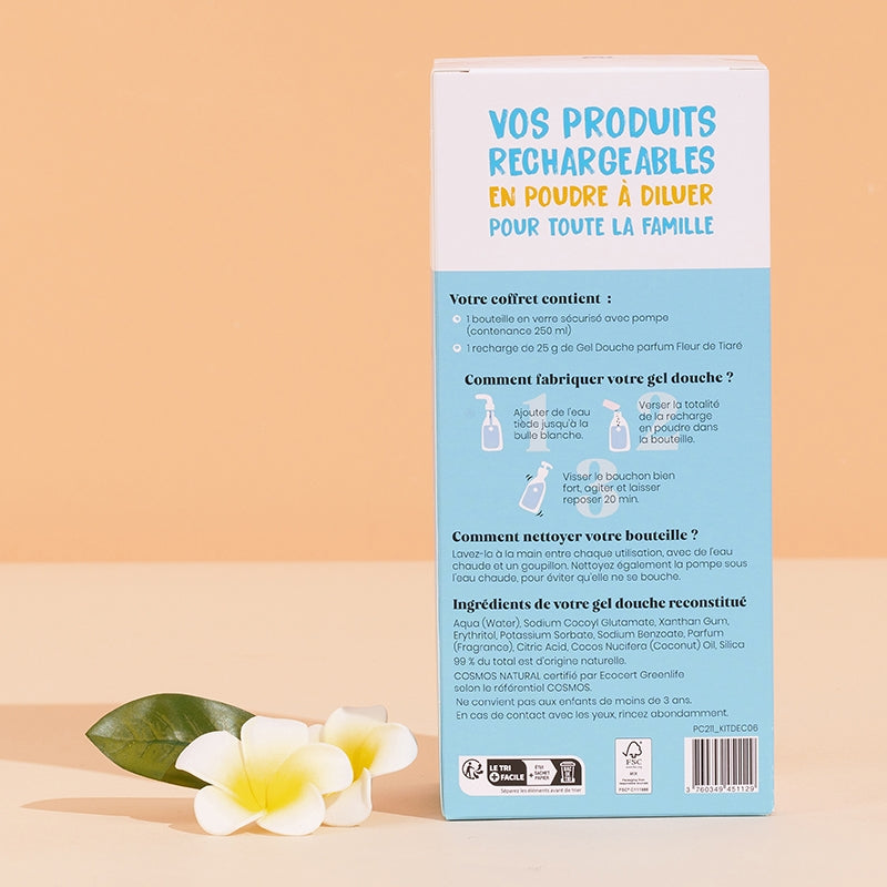 Tiare Flower Duschgel-Entdeckungsset - Pimpant