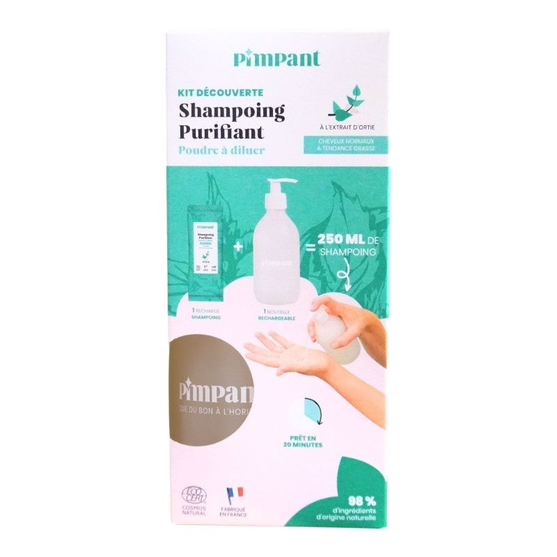 Pimpant Brennnessel-Reinigungsshampoo-Entdeckungsset