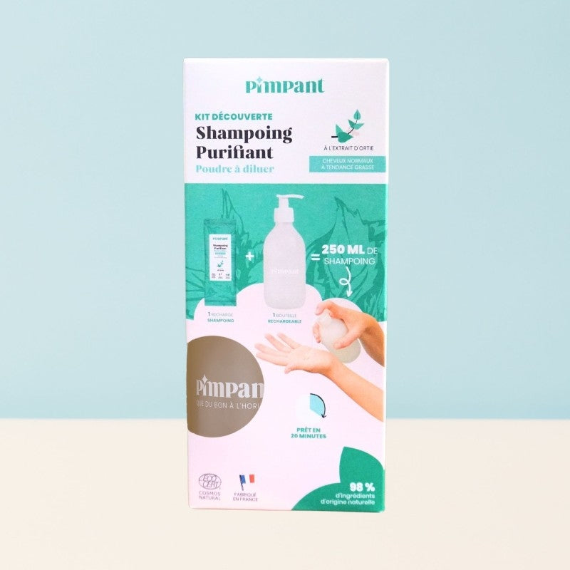 Pimpant Brennnessel-Reinigungsshampoo-Entdeckungsset