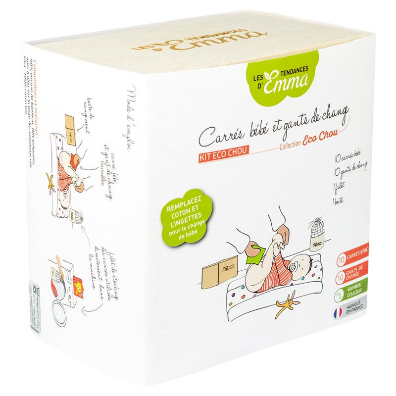 Kit Eco Chou Bambou Couleur écologique - Les Tendances d'Emma