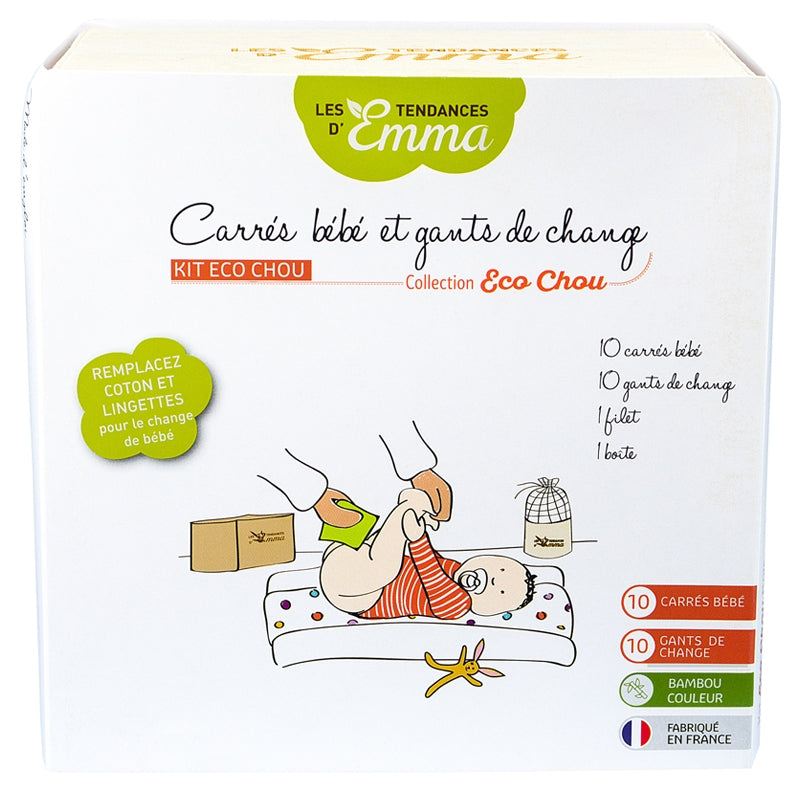 Kit Eco Chou Bambou Couleur écologique - Les Tendances d'Emma