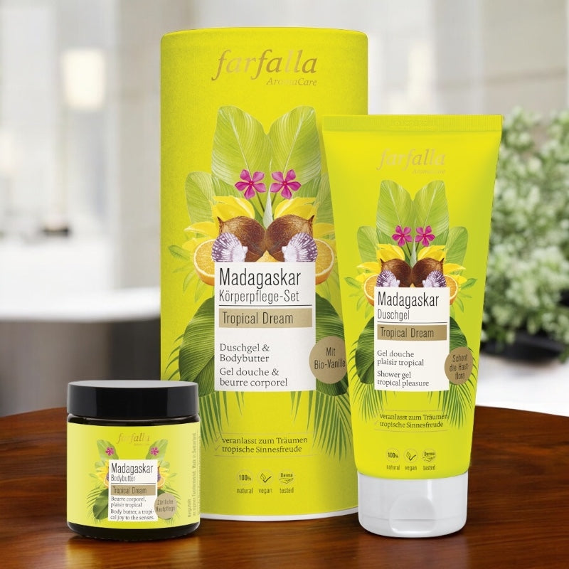 Kit soin du corps BIO Madagascar - Farfalla