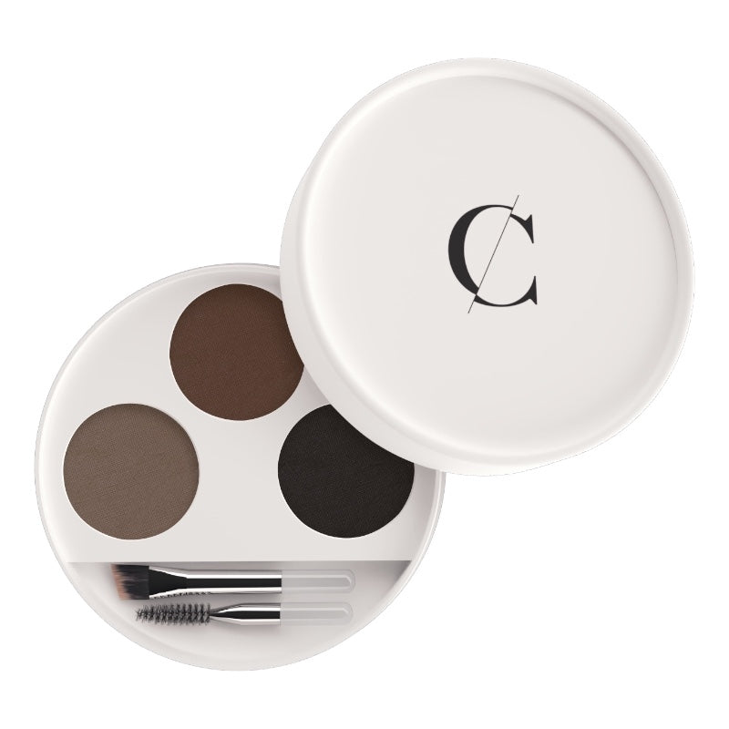 Bio-Augenbrauen-Set Nr. 29 – 3 x 0,8 g – Karamellfarbe