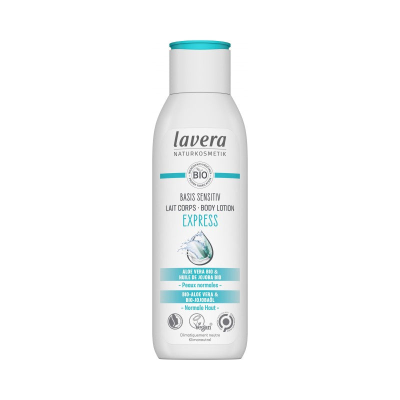 Lait corps express BIO ﻿jojoba & aloe vera - 250ml - Lavera