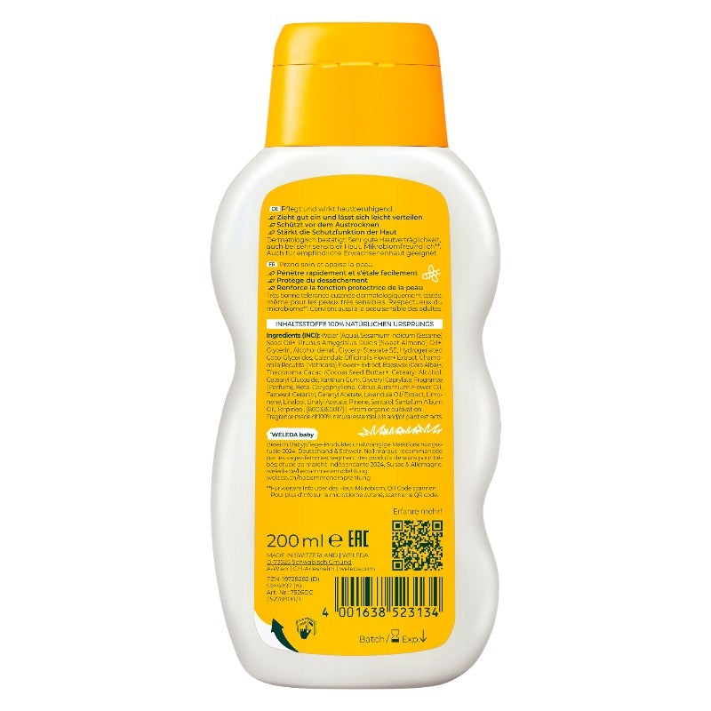 Bio-Calendula Baby-Feuchtigkeitslotion - 200 ml - Weleda