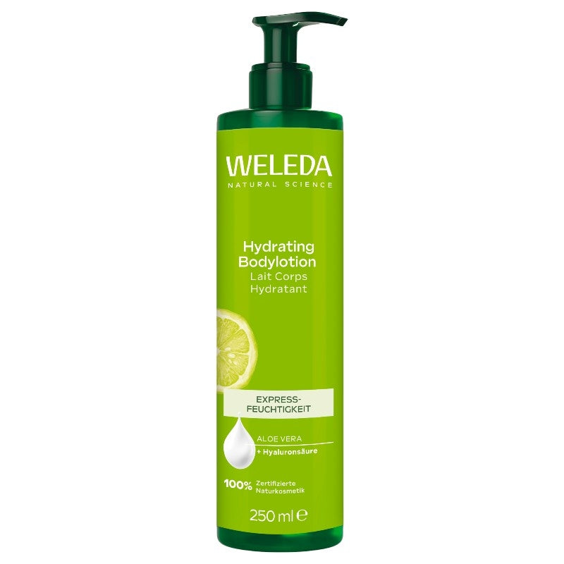Bio-Feuchtigkeitslotion für den Körper mit Aloe Vera und Zitrusfrüchten – 250 ml – Weleda