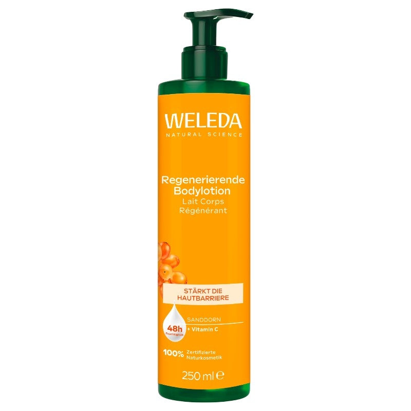 Regenerierende Bio-Körperlotion mit Sanddorn und Vitamin C – 250 ml – Weleda