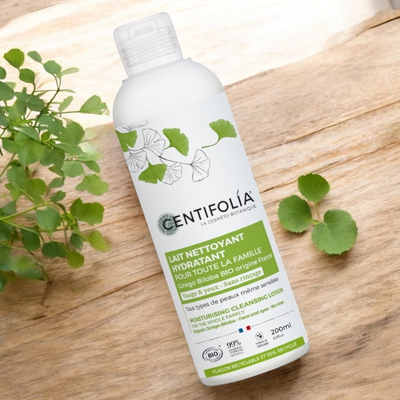 Bio-Ginkgo-Biloba-Familien-Feuchtigkeitsmilch – 200 ml – Centifolia