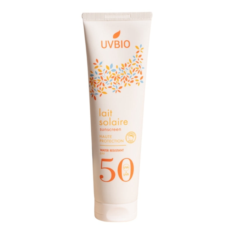 Lait solaire visage & corps BIO IP 50 - 100ml - UVBIO