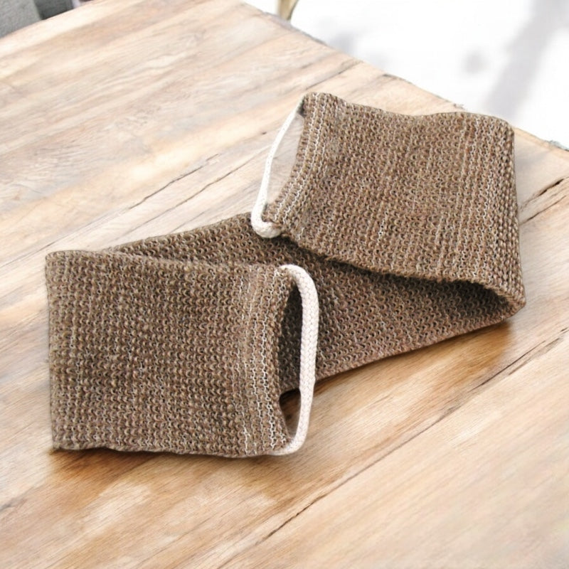 Massage- und Peeling-Gurt aus Jute und Bio-Baumwolle - Anaé