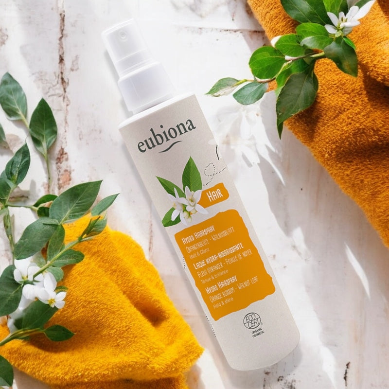 Laque hydra nourrissante bio fleur doranger 200 ml eubiona 3