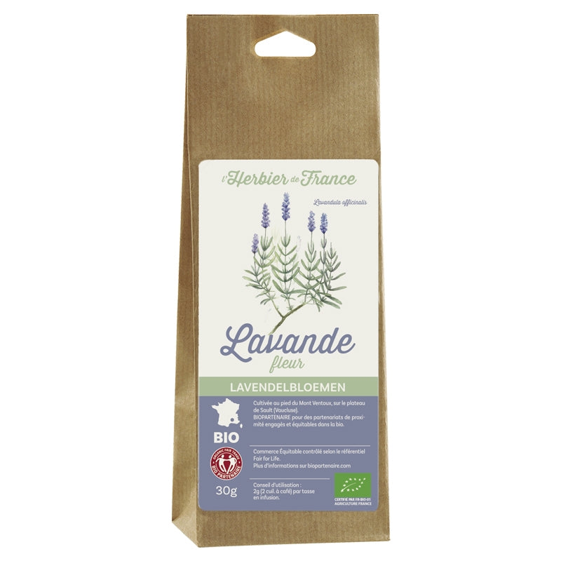 Bio-Lavendel – 30 g – L'Herbier de France