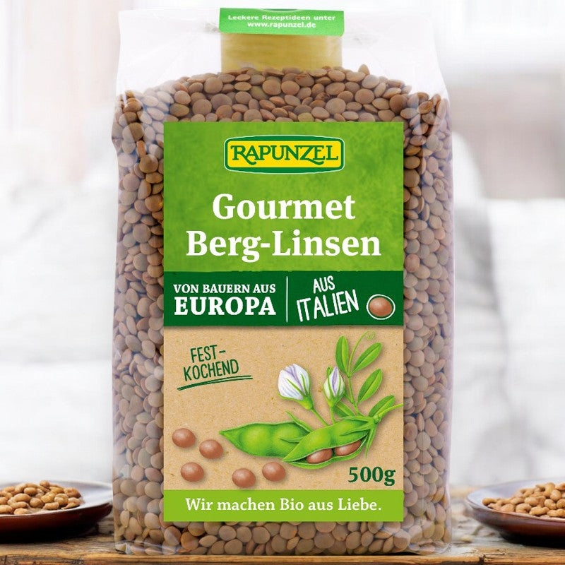 Bio-Gourmet-Braune Linsen - 500 g - Rapunzel