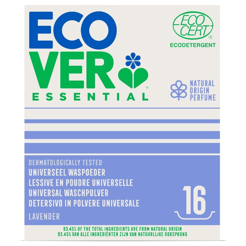 Ecover Umweltfreundliches Lavendel Universal-Waschpulver - 1,2 kg