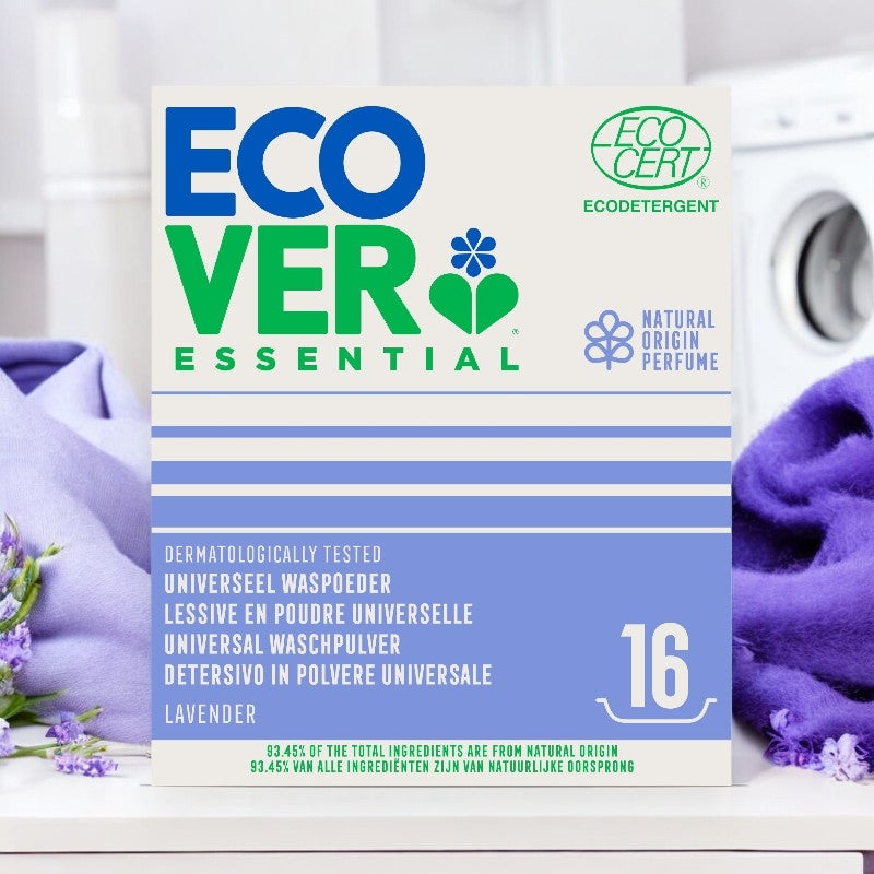 Ecover Umweltfreundliches Lavendel Universal-Waschpulver - 1,2 kg