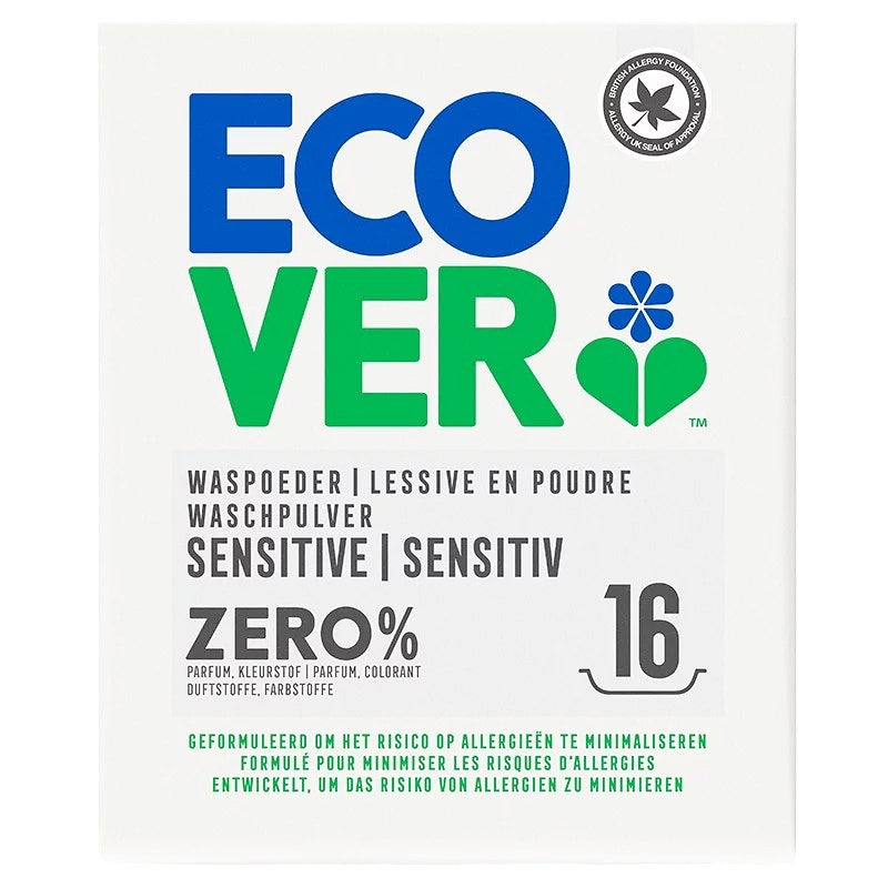 Ecover Universal Unparfümiertes, umweltfreundliches Waschpulver – 1,2 kg