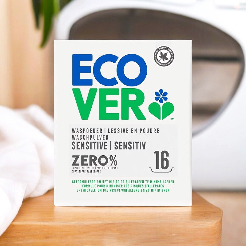 Ecover Universal Unparfümiertes, umweltfreundliches Waschpulver – 1,2 kg