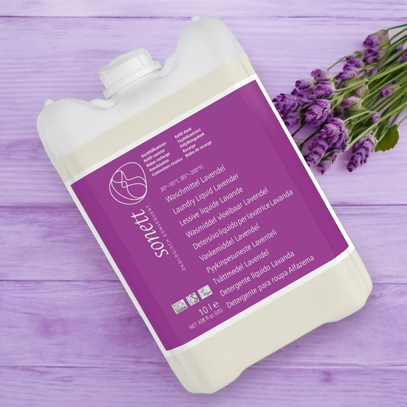 Lavendel Flüssigwaschmittel 30-95°C ECO - 10l - Sonett