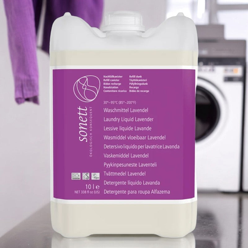 Lavendel Flüssigwaschmittel 30-95°C ECO - 10l - Sonett