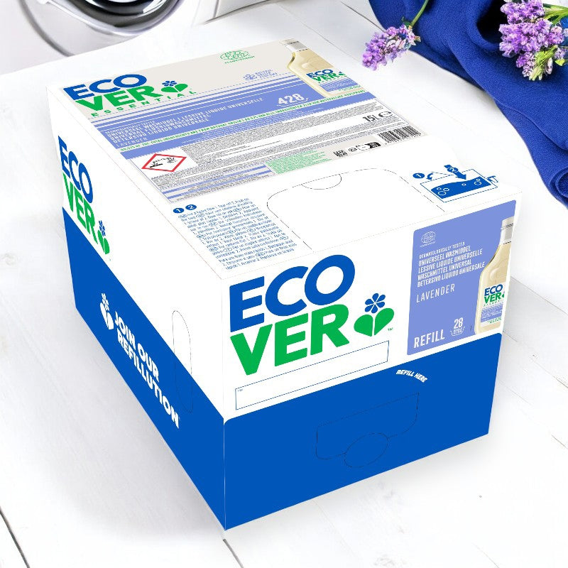 Ecover Umweltfreundliches Lavendel Universal-Flüssigwaschmittel - 15L -