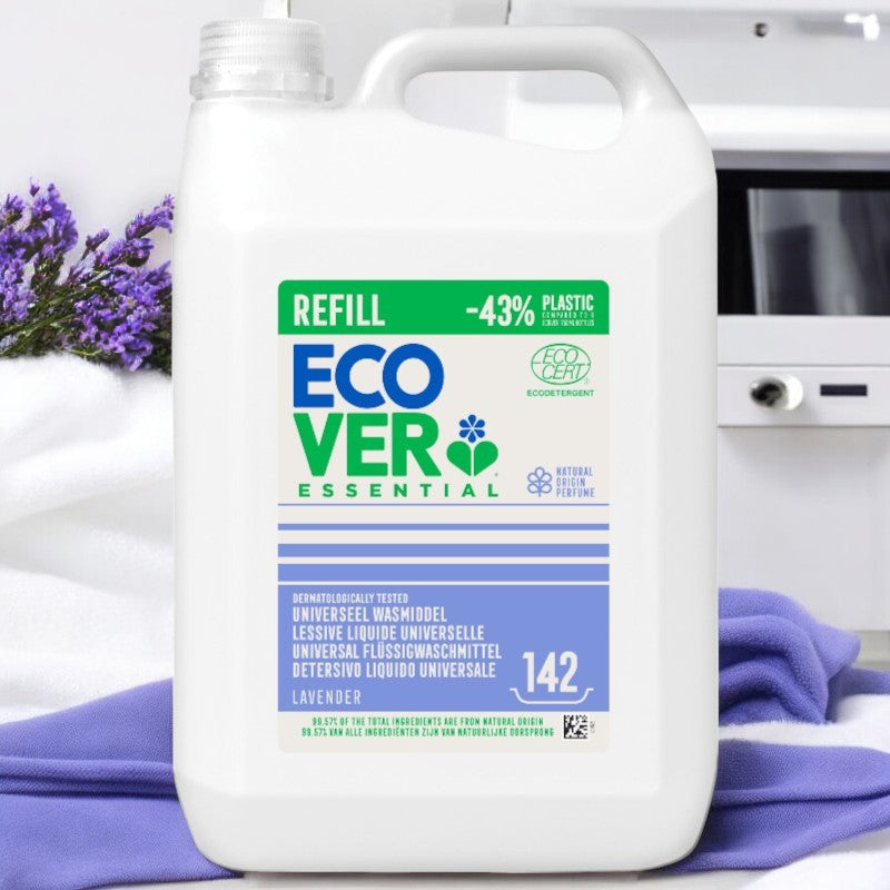 Ecover Umweltfreundliches Lavendel Universal-Flüssigwaschmittel - 5L -