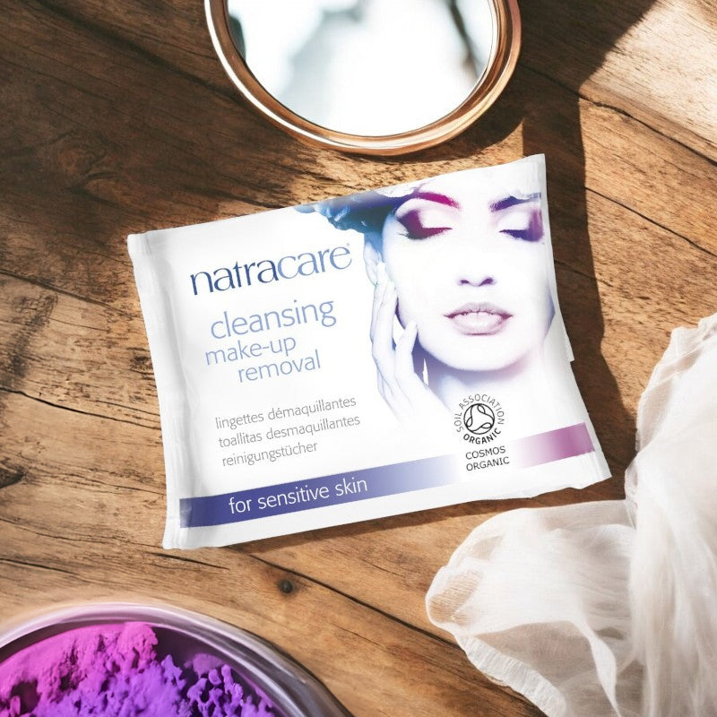 Lingettes démaquillantes BIO amande & abricot - 20 pièces - Natracare﻿