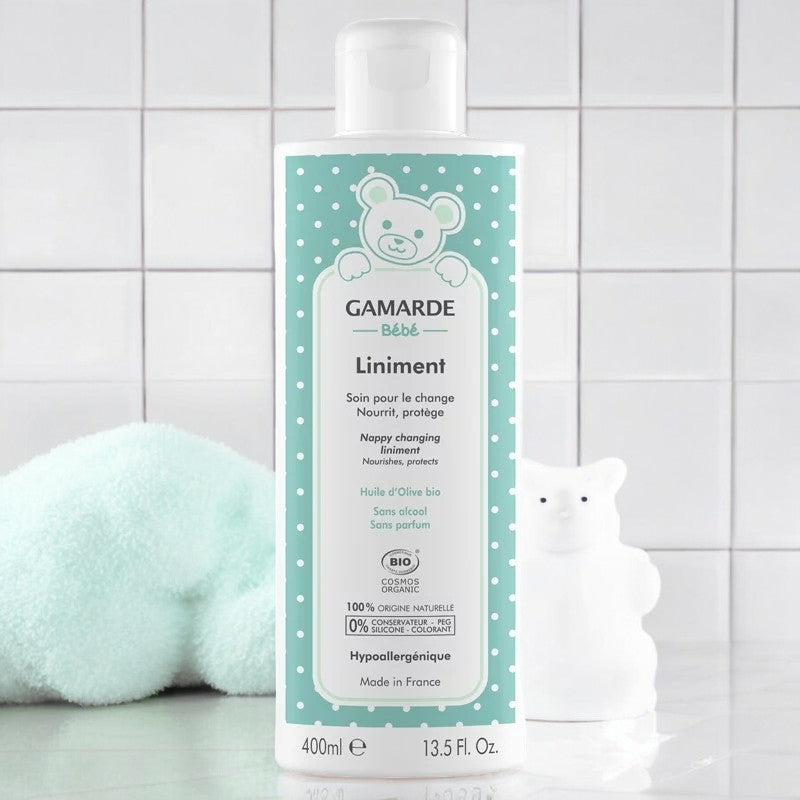 Liniment bebe bio olive 400 ml gamarde 3