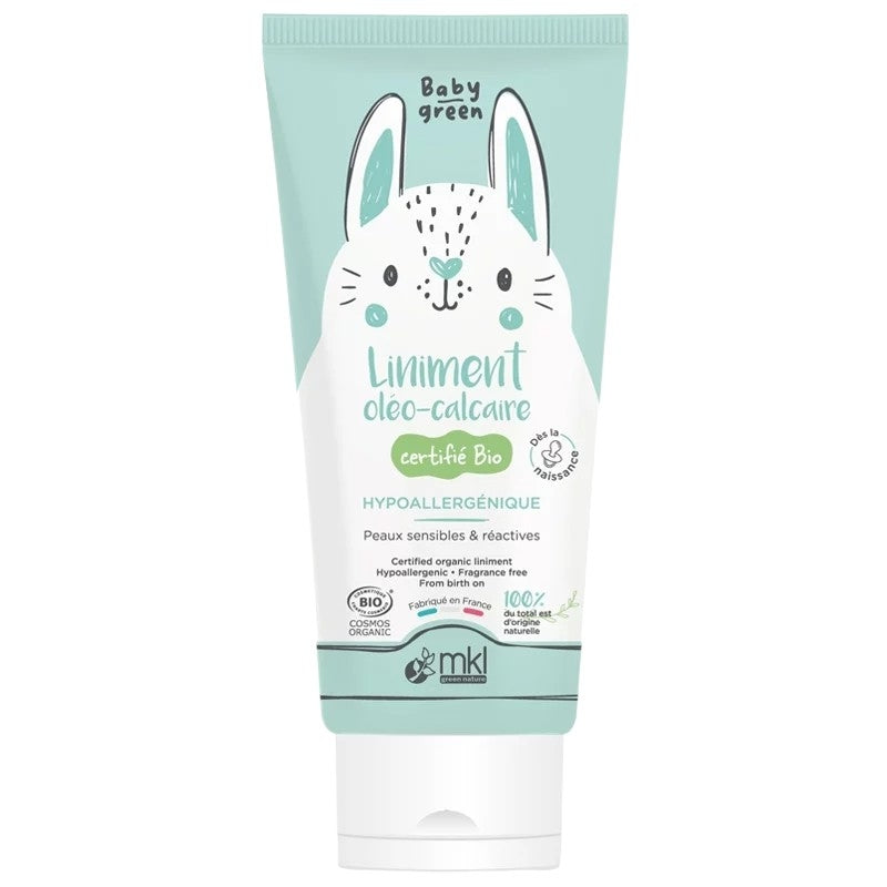 Liniment oléo-calcaire bébé BIO olive - 100ml - MKL Green Nature