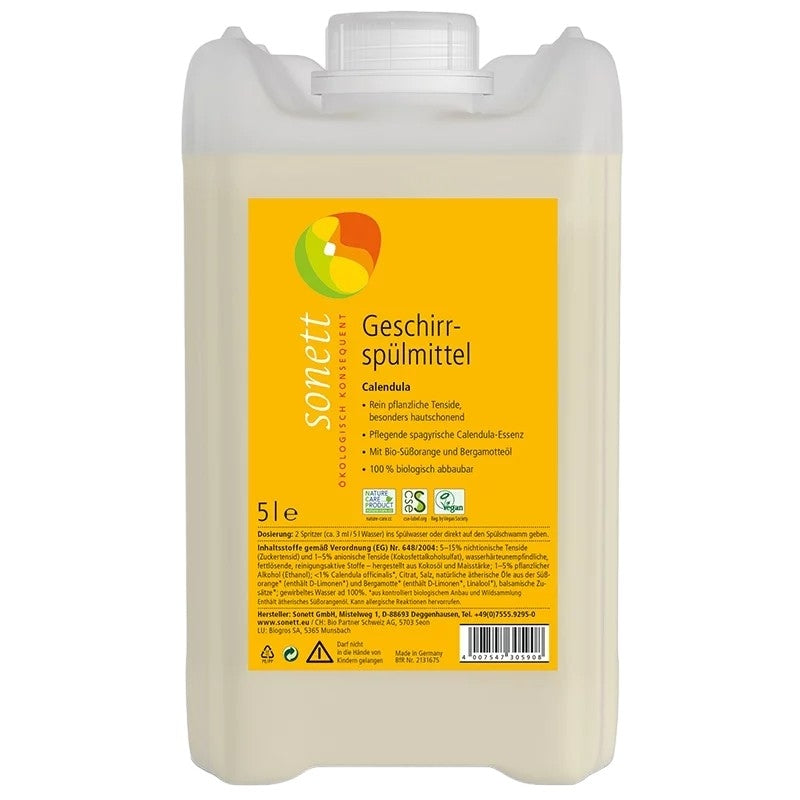Liquide vaisselle calendula ECO - 5l - Sonett﻿