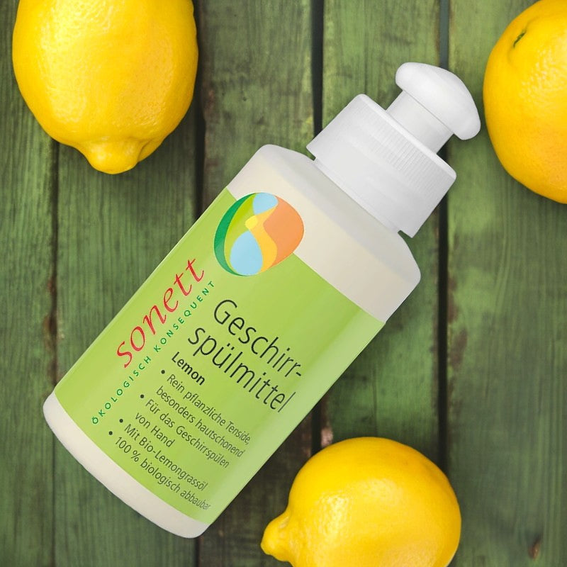 Liquide vaisselle lemongrass ECO - 120ml - Sonett﻿