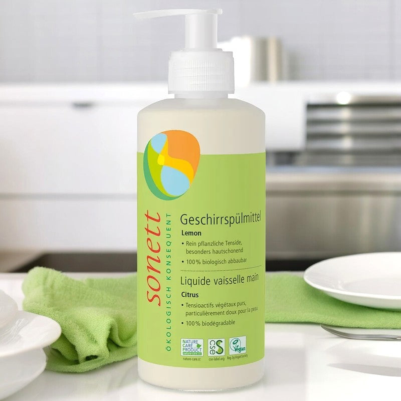 Sonett Spülmittel mit Zitronengrasduft – 300 ml