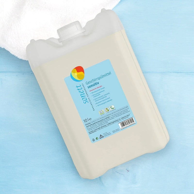 Liquide vaisselle sensitif sans parfum ECO - 10l - Sonett﻿