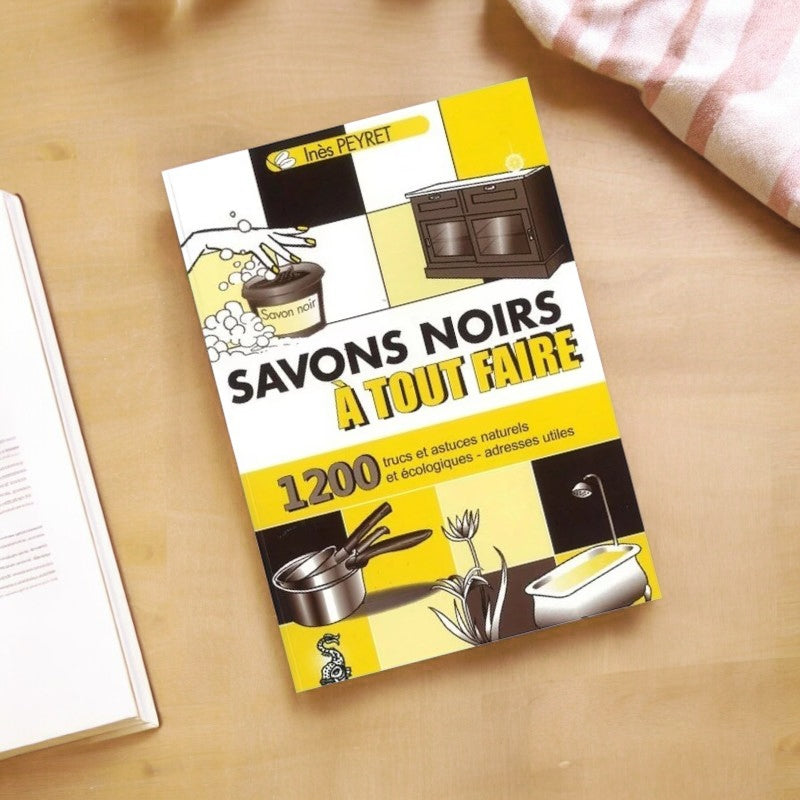 Buch „Schwarze Allzweckseifen“ – Inès Peyret – Éditions du Dauphin