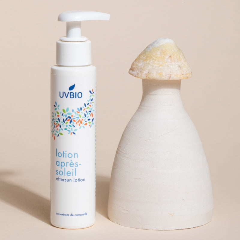 Lotion après-soleil BIO camomille & thé vert - 100ml - UVBIO