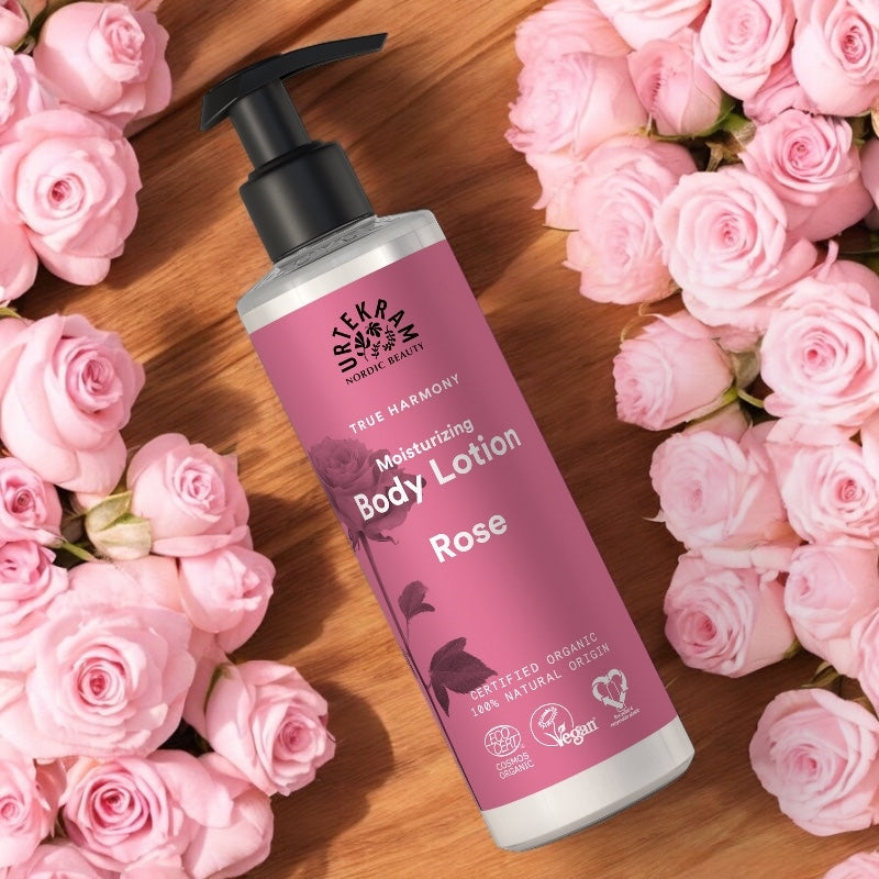 Lotion corporelle bien etre intense bio rose 245 ml urtekram 3