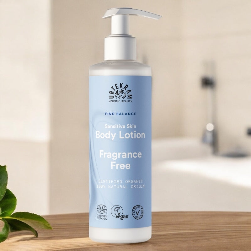 Bio-Körperlotion, parfümfrei – 245 ml – Urtekram