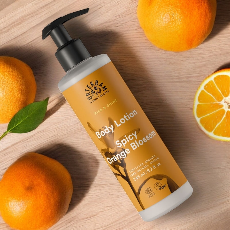 Lotion corporelle nourrissante BIO orange - 245ml - Urtekram