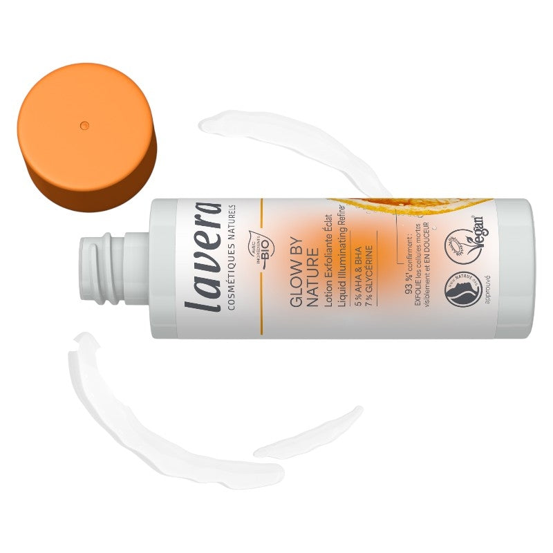 Lotion exfoliante éclat BIO AHA & BHA - 100ml - Lavera