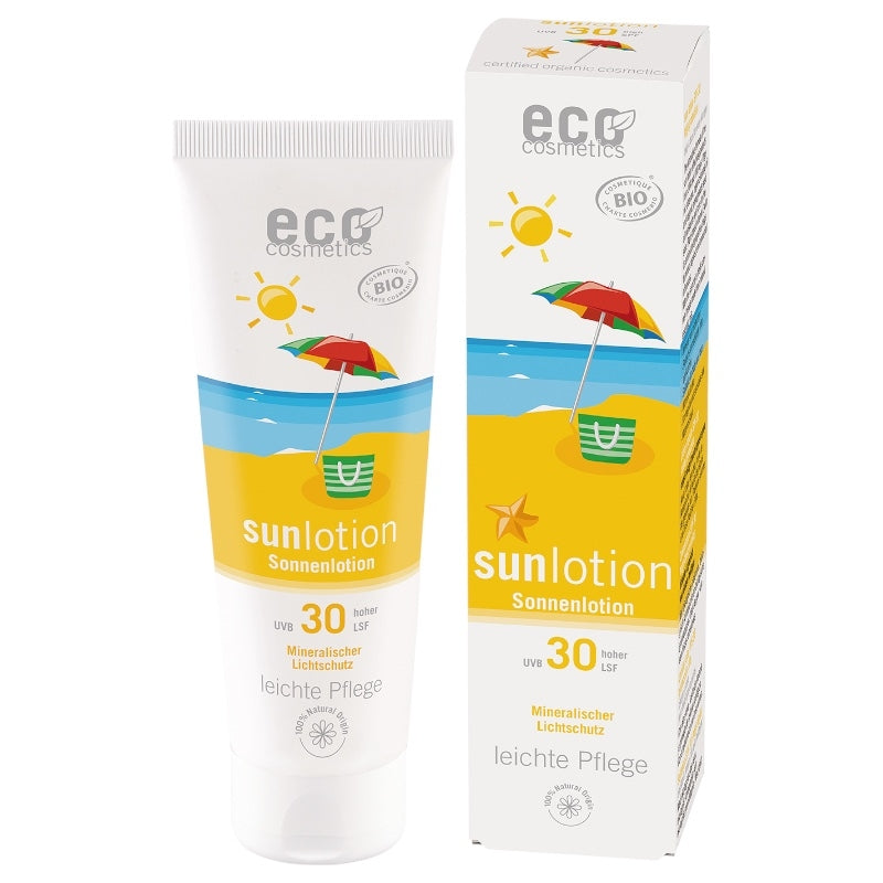 Lotion solaire visage & corps BIO ﻿IP 30 grenade - 125ml - Eco Cosmetics