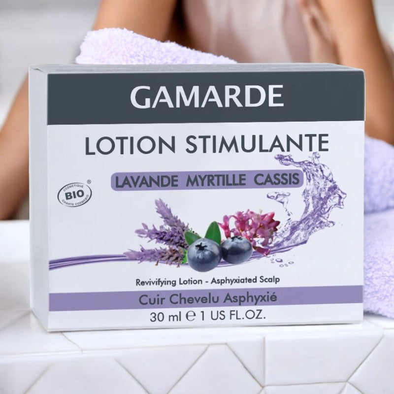 Gamarde Bio-Anregungslotion mit Lavendel und Thermalwasser – 6 x 5 ml