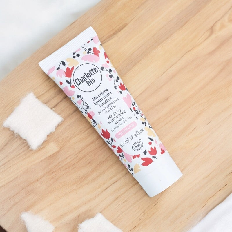 Meine leichte Feuchtigkeitscreme mit Bio-Mikroalgen – 50 ml – Charlotte Bio