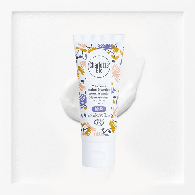 Meine pflegende, mauvefarbene Hand- und Nagelcreme – 40 ml – Charlotte Bio