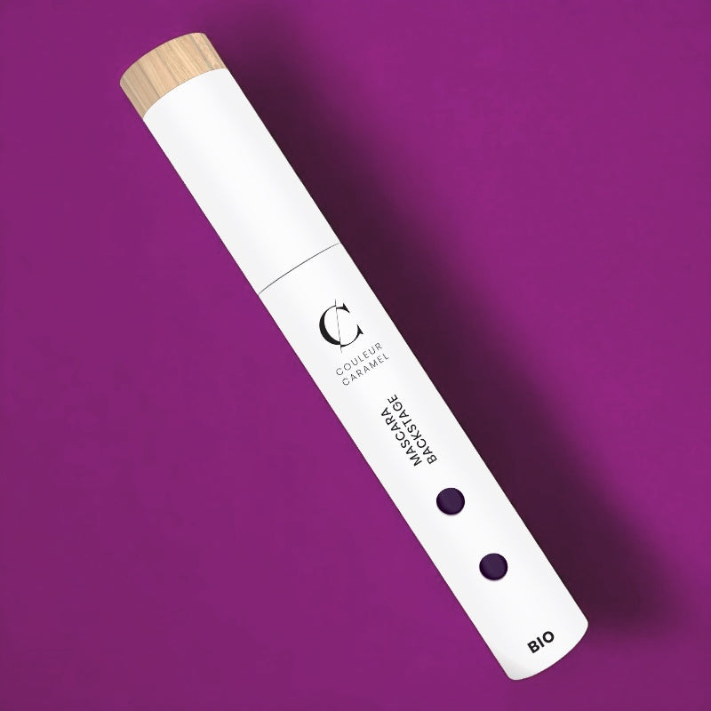 Mascara backstage Aubergine N°33 BIO - 6ml - Couleur Caramel